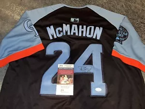 Ryan McMahon Signed 2024 All Star Jersey Colorado Rockies All Star JSA Auth - Picture 1 of 4