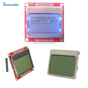 Modulo modulo schermo display LCD Nokia 5110 blu/bianco fai da te 84 * 48 per Arduino - Foto 1 di 31