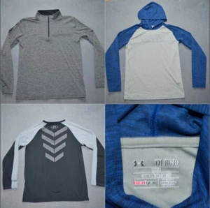 Under Armour Lot of 3 Long Sleeve Shirts Youth XL - Picture 1 of 14