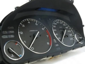 Anillos cromados de aluminio pulido X4 para tablero de instrumentos para Honda Accord V 1993-1998 - Imagen 1 de 9