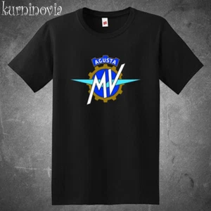 MV Agusta Motorcycle Men's Black Size S to 5XL - Picture 1 of 1