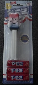 PEZ 4TH OF JULY MASCOT LIMITED EDITION Red White & Blue - Picture 1 of 2