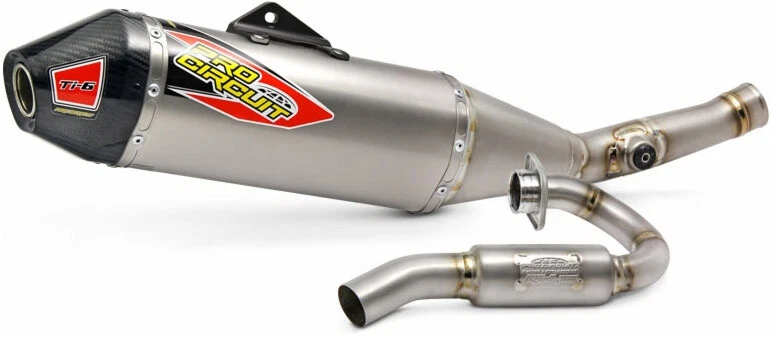 Sistema de escape de titanio Pro Circuit Ti-6-Suzuki-RMZ 250-19-25 Foto 1 de 1