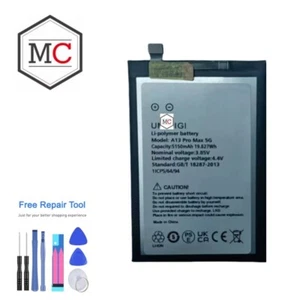 Batería de repuesto nueva de alta calidad para batería UMIDIGI A13 Promax 5G, herramientas - Imagen 1 de 1