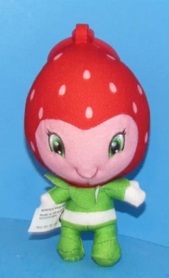 Muñeco de peluche Strawberry Shortcake 2010 raro Berrykins clip Hasbro 6" L@@K Foto 1 de 4