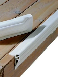 Polyform Stegfender 305cm(L) x 5cm(B) x 7,6cm(H) Pontonfender Stegschutz Aktion - Imagen 1 de 2