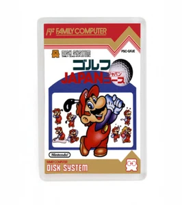 GOLF JAPAN COURSE NINTENDO FAMICOM DISK SYSTEM FRIDGE MAGNET IMAN NEVERA - Imagen 1 de 1