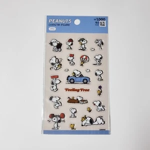 Peanuts Character Sticker Korea Daiso Snoopy Woodstock Clear Character Stickers - Picture 1 of 2