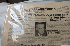 Stars and Stripes Marseille Edition 19. Mai 1945 Sunday Deluxe Edition - Bild 1 von 9
