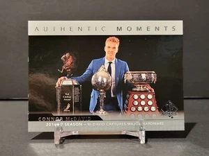2017-18 SP Authentic Connor McDavid #104 Authentic Moments Edmonton Oilers - Picture 1 of 6