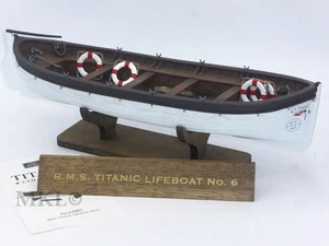 Bote salvavidas William Britains 62003 RMS Titanic No.6 (remos faltantes) - Imagen 1 de 13