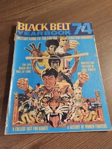 Black Belt Yearbook October 1974 10/74 Featuring Jackie Chan  - Picture 1 of 2
