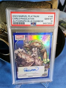 Hulk 145 2023 Marvel Platinum Creator Auto Blue Rainbow 07/15 - Bild 1 von 3