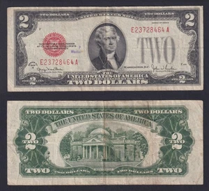 Billet United States 2 Dollars 1928G P-378g BB / VF - Picture 1 of 2