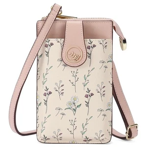 Small Crossbody Bags for Women Leather Cell Phone Purse Bag Wallet with RFID ... - Picture 1 of 7