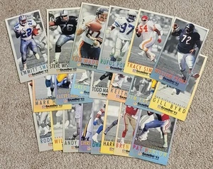 Lot of (21) 1993-1994 Fleer NFL Gameday '93 Cards Purched From Estate Sale  - Bild 1 von 5