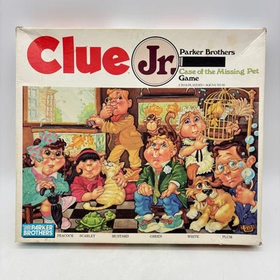 VINTAGE Clue Jr Case of the Missing Cake COMPLETE Parker Brothers 1989 Junior - Image 1 of 4