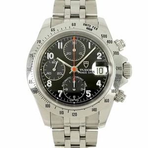 TUDOR Chrono Time Prince Date 79280P Date Automatic Black Dial 90297556 - Picture 1 of 7