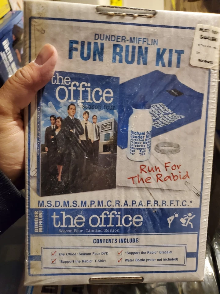 THE OFFICE Season 4 FUN RUN KIT Box Set DVD Complete BEST BUY Exclusive S4 - Image 1 of 1