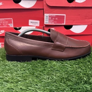 Size 10.5 M - Rockport Men’s Classic Penney Loafer - TruTECH - Brown - Excellent - Picture 1 of 11