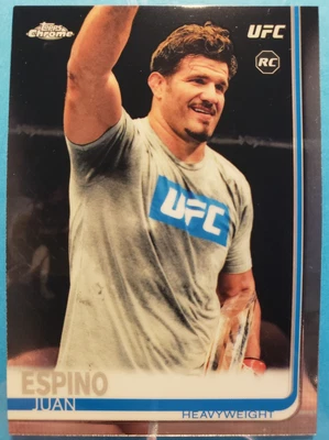 2019 TOPPS CHROME UFC #88 JUAN ESPINO - ROOKIE CARD (RC) - Image 1 of 2