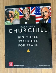 Churchill Big Three Struggle for Peace Board Game by GMT 2015 Edition - Picture 1 of 10
