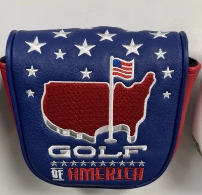 New Gulf of America USA Trump LAB DF3 Center Shaft Putter Cover - Golf Flag - Image 1 of 4