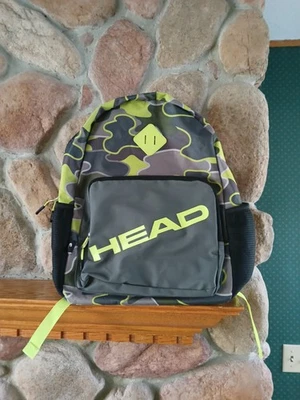 HEAD Mochila/Llevar Verde Camuflaje Excelente Estado  Foto 1 de 4