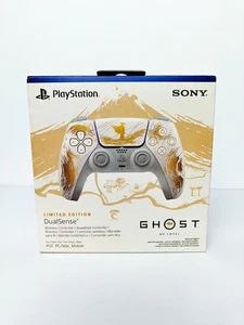 BRAND NEW PlayStation 5 DualSense Controller Ghost of Yotei Gold Limited Edition - Picture 1 of 4