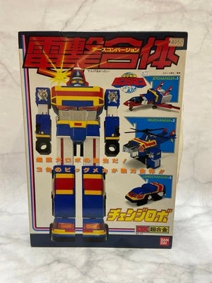 Игрушка Dengeki Sentai Changeman Chogokin DX Change Robo BANDAI Zord - Изображение 1 из 4