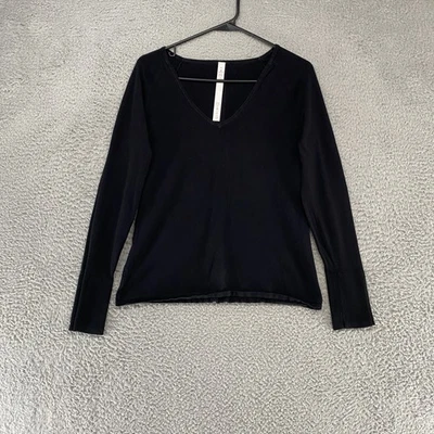 Suéter Lululemon Mujer Mediano Calce Ajustado Manga Larga Lana Merino Algodón Pima Foto 1 de 4