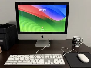 Apple iMac 21.5" Late 2009 A1311 Core 2 Duo 3.06GHz CPU 8GB RAM 500GB HDD Sonoma - Picture 1 of 3