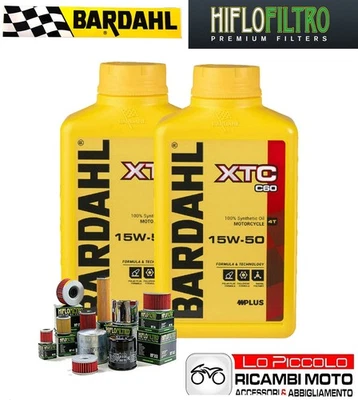 Cutting 2 OIL [BARDAHL] XTC 15w50 + FILTER Honda CRF 450 R 2020 2021 2022 - Image 1 of 4