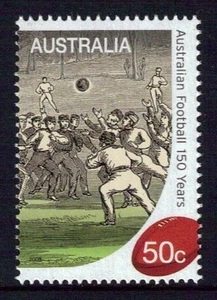 150 YEARS OF AUSTRALIAN FOOTBALL 2008 - MNH (BL370) - Picture 1 of 1