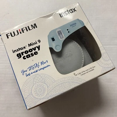 New FujiFilm Instax Mini 9 Groovy Camera Case Smokey White Gray Protective Case - Image 1 of 4