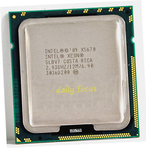 Intel Xeon X5670 X5677 X5687 X5672 X5675 LGA1366 CPU processor