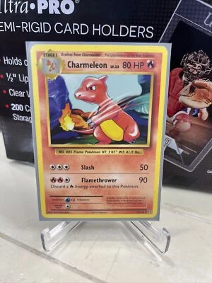 1995 Pokemon Card Charmeleon 35/130 -Non Holo - Base Set * Ships Same Day! - Image 1 of 4