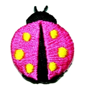 APLIQUE DE PARCHE DE HIERRO - LADYBUG 1/8"" de alto x 7/8"" de ancho - Imagen 1 de 1
