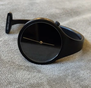 Georg Jensen 27mm Black Vivanna Open Bangle Women’s Watch ( needs battery) - Picture 1 of 8