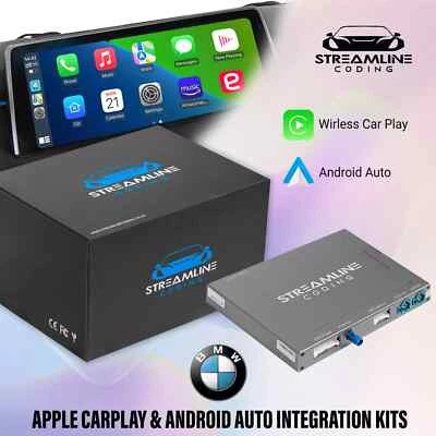 Kit de integración automática inalámbrico CarPlay y Android NBT (ID4) para BMW Foto 1 de 4
