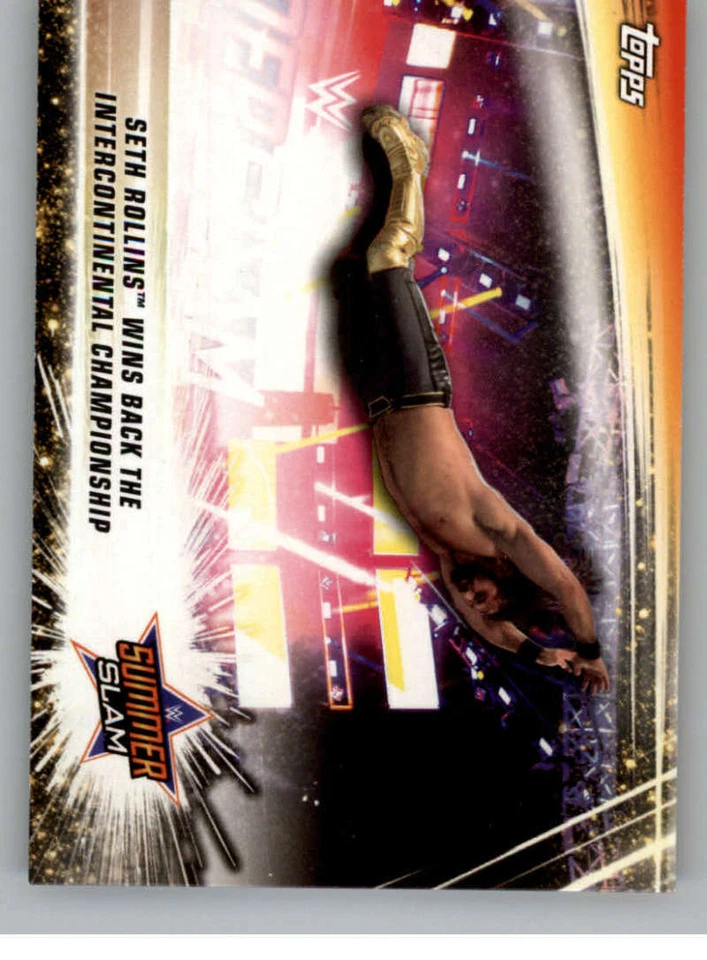 2019 Topps WWE SummerSlam Wrestling Base Singles (Pick Your Cards) - Image 1 of 1