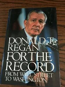 Donald T. Regan For the Record 1st edition HB with Dust Jacket - Bild 1 von 4