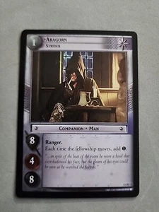 DECIPHER LOTR ARAGORN STRIDER SHADOWS 11RF 7 FOIL CARD - Picture 1 of 2