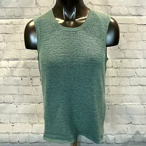 Vintage Pendleton XL Green Knit Sweater Sleeveless Shell Pullover Hong Kong - Picture 1 of 3