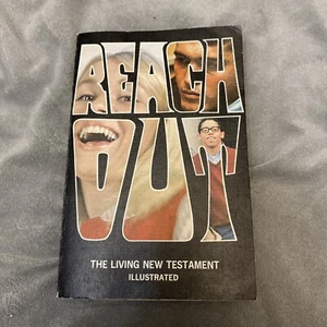 Vintage Reach Out The Living New Testament Classic '74 Hippie Bible  - Picture 1 of 10