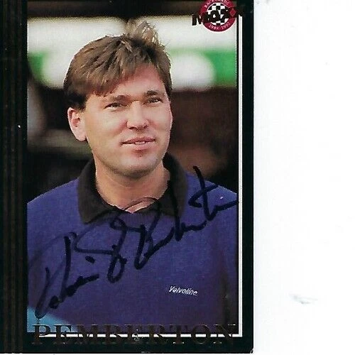 ROBIN PEMBERTON SIGNED 1992 MAXX RACING #153 - NASCAR - Image 1 of 1
