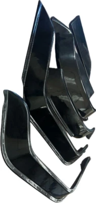 Juego de 6 piezas de llamaradas de guardabarros para Hummer H1 y Humvee M998 M1151 M1167 M1097 Foto 1 de 3