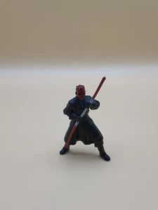 Star Wars Sith Lord Darth Maul Battle Stance Rubber Figure 3" - Picture 1 of 13