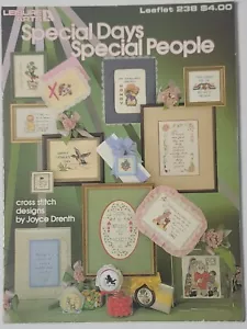 Special Days Special People Puntada de Cruz Designs Libro de Patrones Artes de Ocio 238 - Imagen 1 de 4