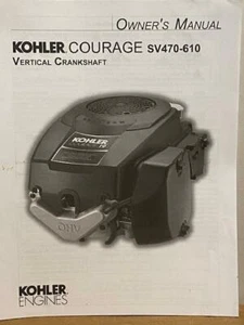 Cigüeñal vertical Kohler Courage SV470-610 manual del propietario - Imagen 1 de 1